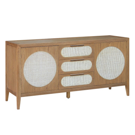 MONTANA - Contemporary Oak Sideboard, 2 Doors, 3 Drawers