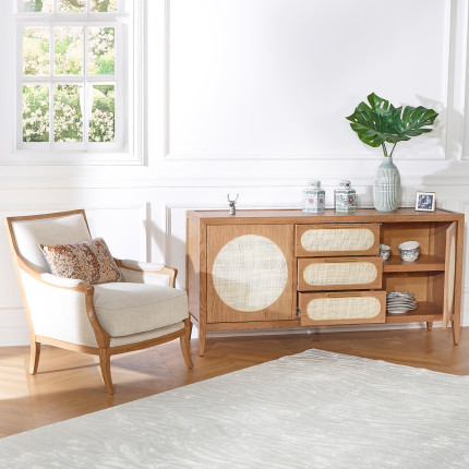 MONTANA - Contemporary Oak Sideboard, 2 Doors, 3 Drawers