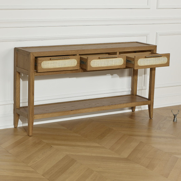 MONTANA - Console contemporaine, 3 tiroirs