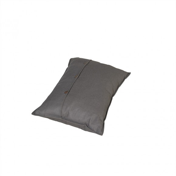 Coussin en lin rectangulaire, LILAS