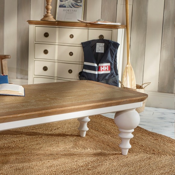 Table basse blanche MONTGOMERY