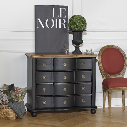 DIANA - Commode arbalète en chêne - SATIO