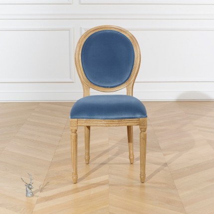 MEDAILLON: Lot de 2 chaises avec velours premium