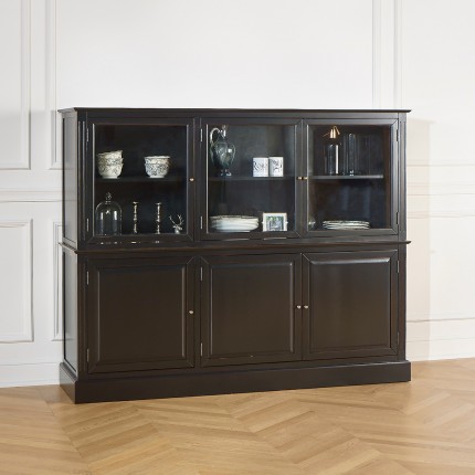 TOULOUSE - Modular wooden display cabinet, 9 doors