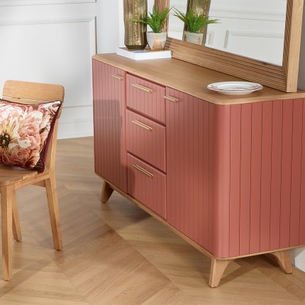 JOËL - Dining room buffet, modern style, in oak 160 cm