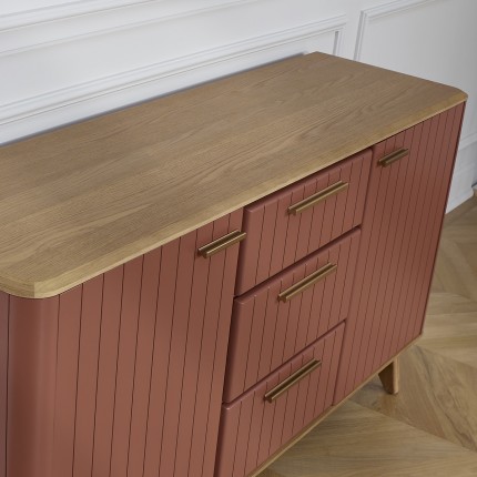 JOËL - Dining room buffet, modern style, in oak 160 cm