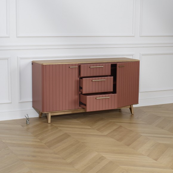 JOËL - Buffet da sala da pranzo, stile moderno, in rovere 160 cm