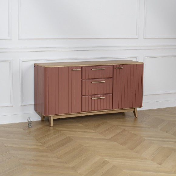 JOËL - Dining room buffet, modern style, in oak 160 cm