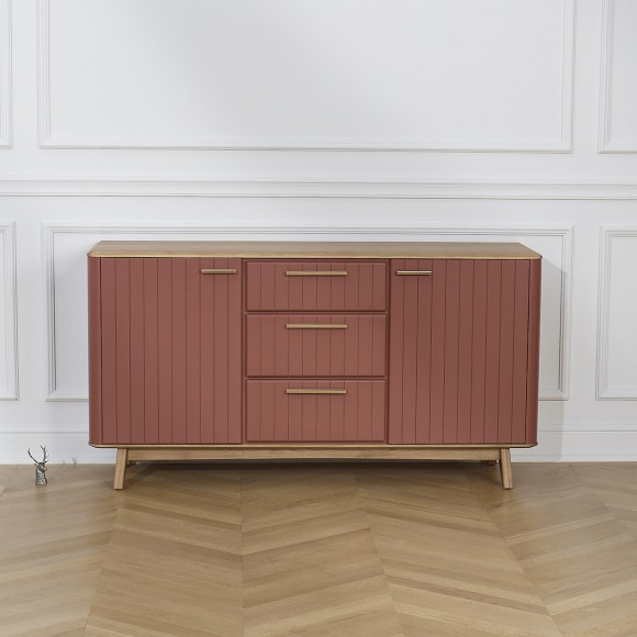 JOËL - Dining room buffet, modern style, in oak 160 cm