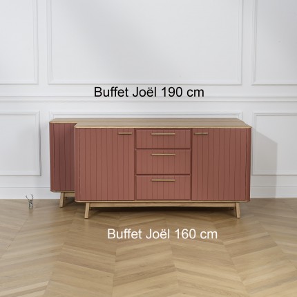 JOËL - Dining room buffet, modern style, in oak 160 cm