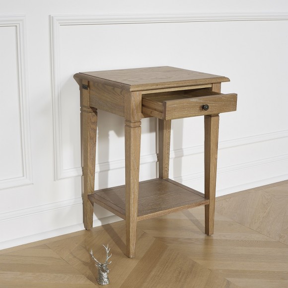 Table de chevet, bois, ELIZA